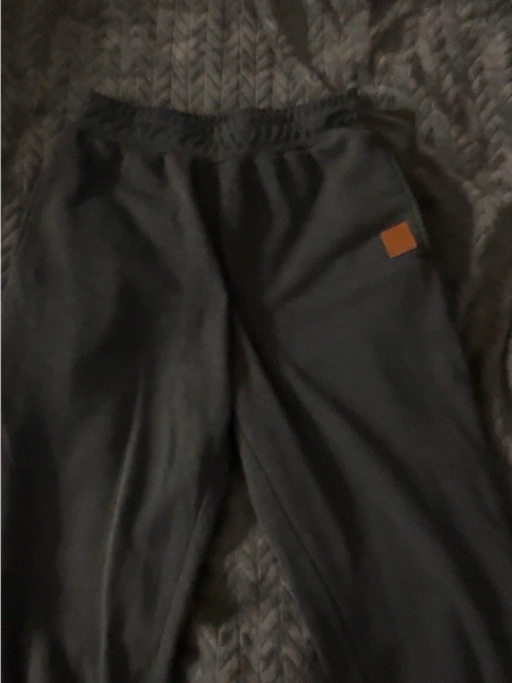 Black Casual Jogger Pants